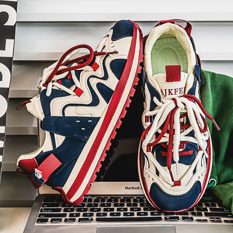 

Trend Designer Men's Sneakers Height Increasing Casual Sneaker for Men Comfortable Low Cut Running Shoes Man Platform Trainers