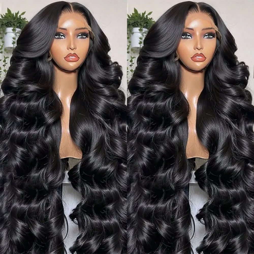 

26 30Inch Body Wave Human Hair Wigs 13x4 HD Lace Human Hair Wigs Human Hair Fmidkou HD Transparent Lace Front Human Hair Wig