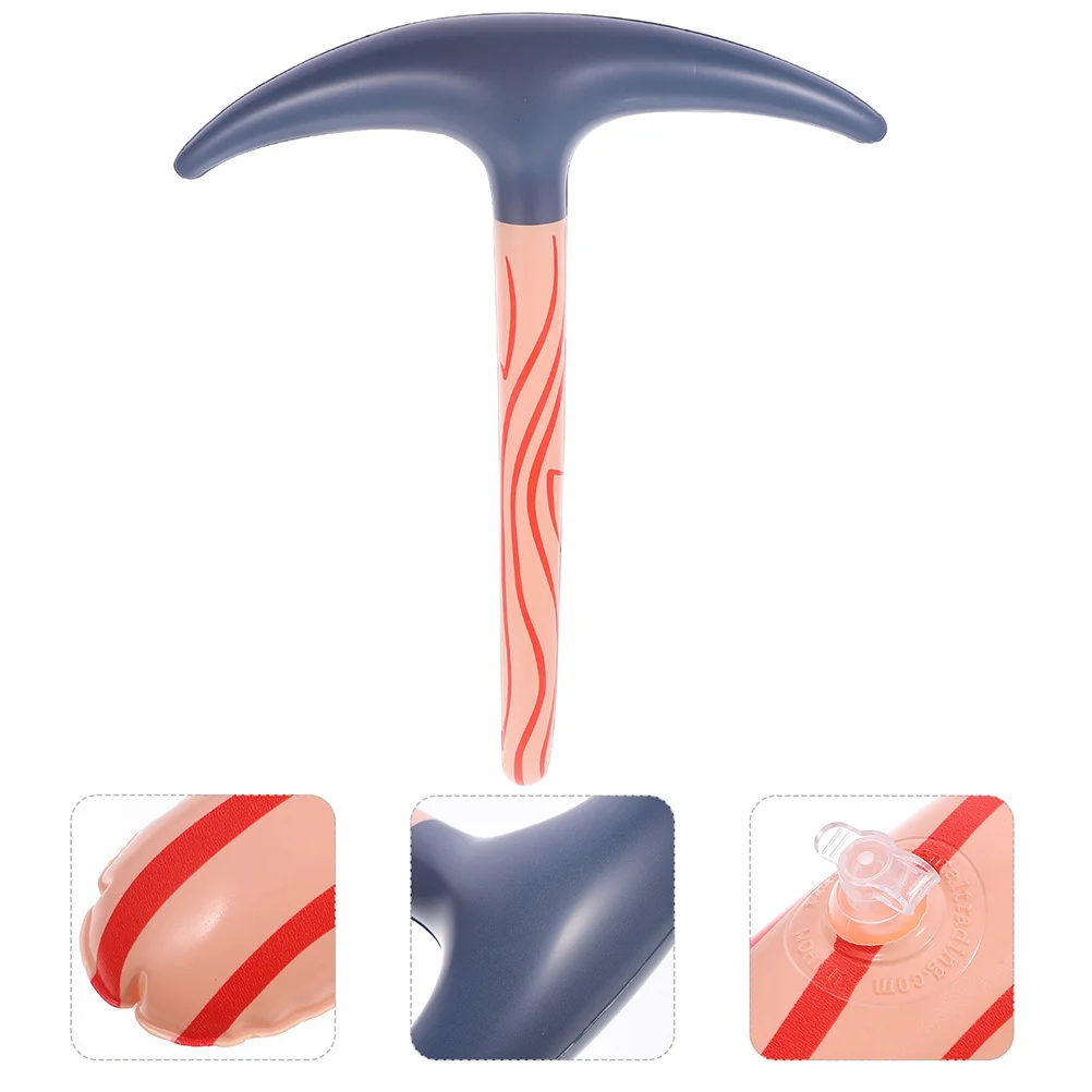 

4Pcs Inflatable Pickaxe Blow-Up Party Favor Kids Pool Birthday Decoration Balloon Inflatable Pickaxe Toys Pool Toys