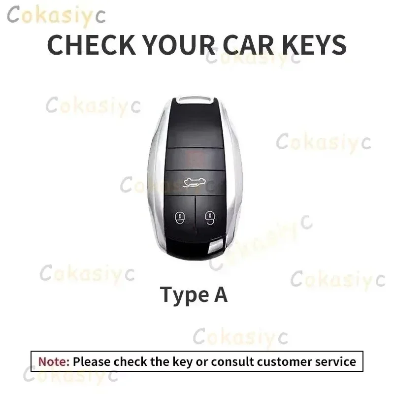 Car Key Cover Shell Fob for Bentley Bentayga 2017-2021 2AHMV-YK1 Leather Car Key Case Cover for Bentley