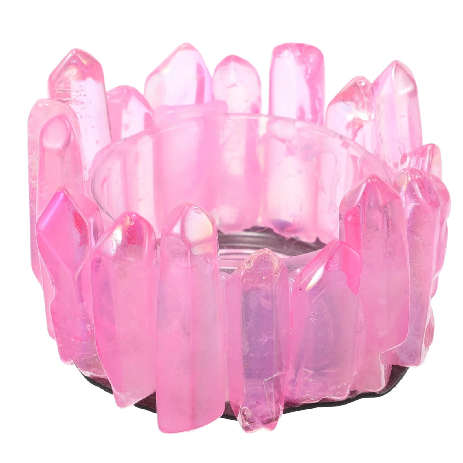 

Crystal Holder Home Decor Glass Candlestick Candlesticks Ornaments Holders Vintage