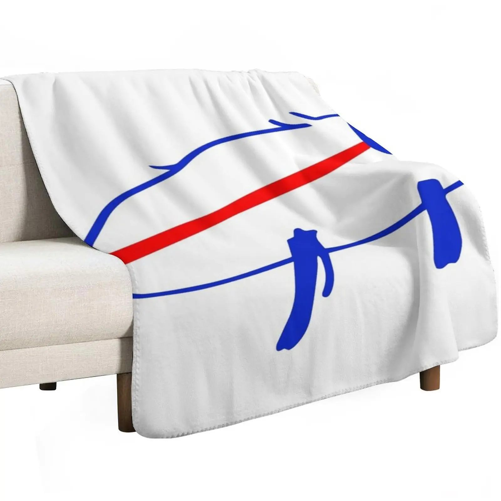 Josh Allen Potato Buffalo Drawing Throw Blanket Luxurious Soft Blanket Holiday Gift for Family