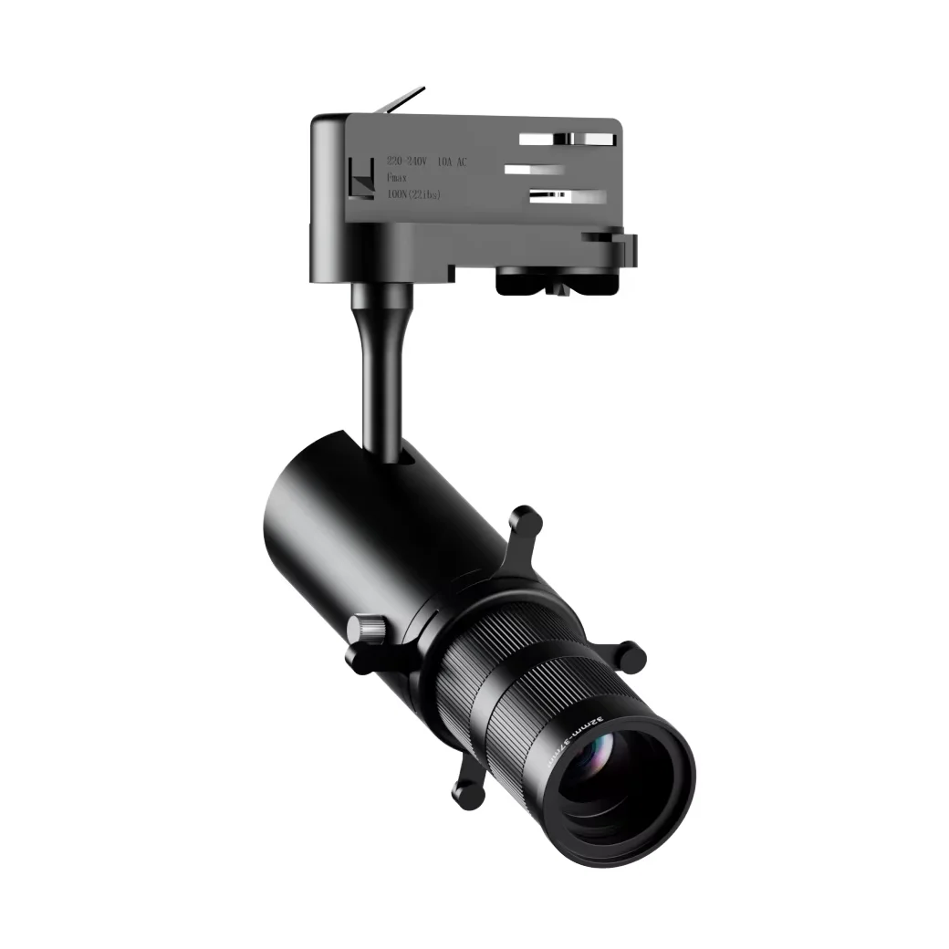 

Flicker Free 15-60 Degree Adjustable Focus 10w Zoomable Focus Led Dimmable Track Light Spotlight For Showroom Museum Lighting