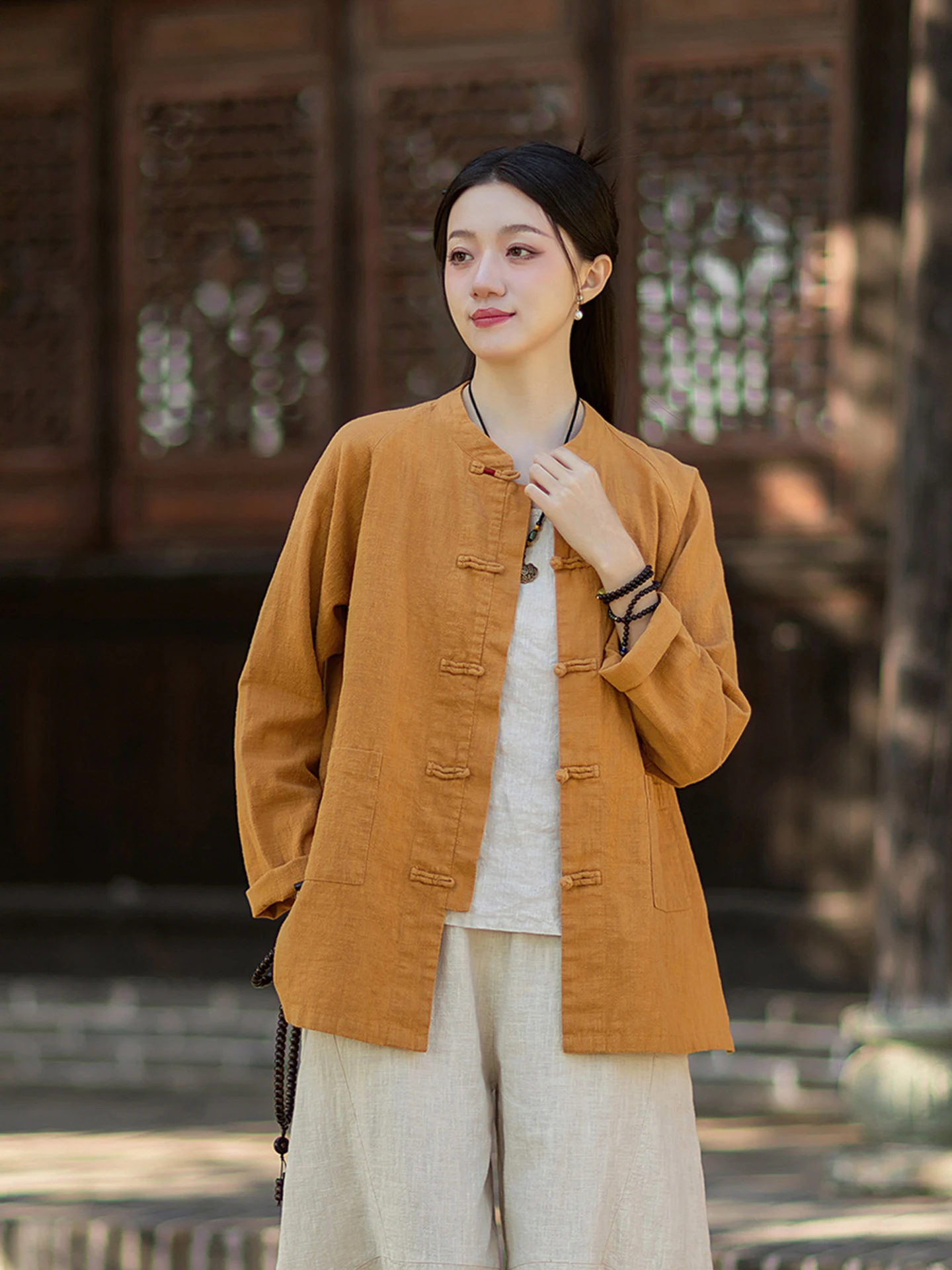 Nowa damska koszula w chińskim – Linen Shirt Breathable recenzja i cena