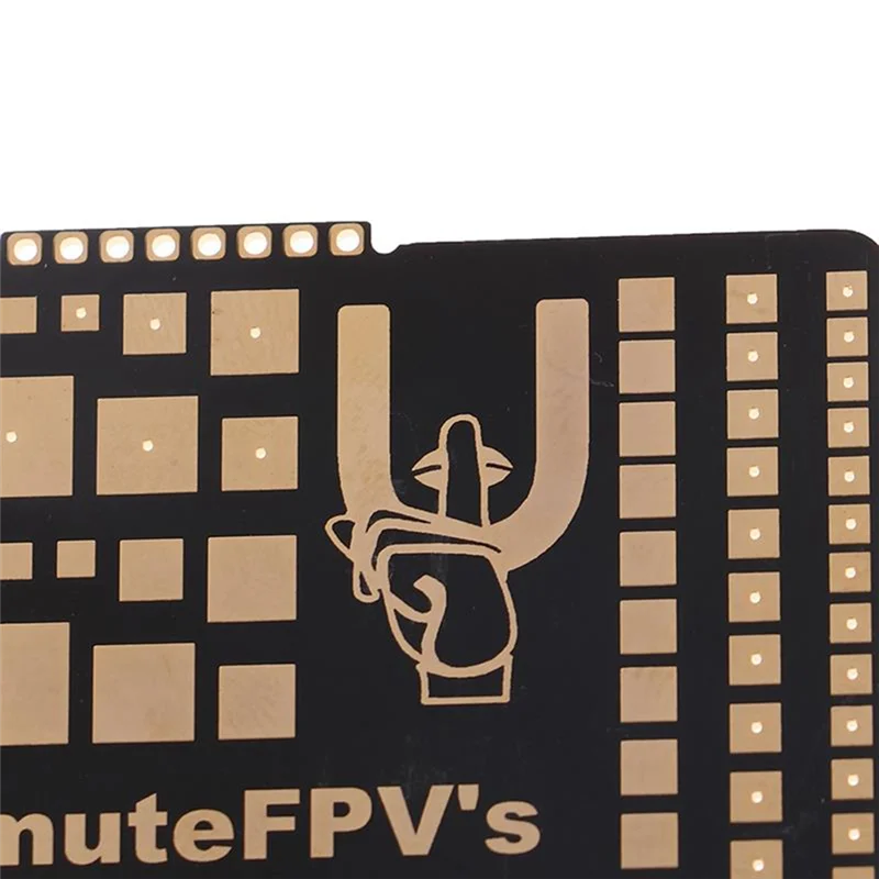 

A02F-DIY Плата для практики пайки для FPV Новичок, новые пилоты, улучшение уровня пайки, детали для самостоятельного изготовления, 49X49x1,6 мм