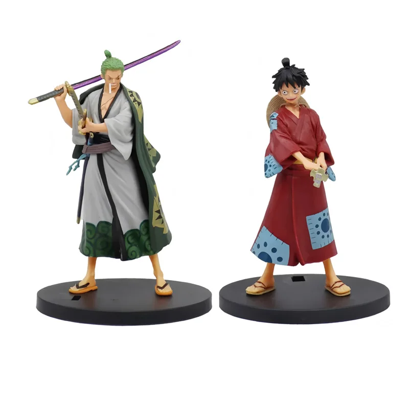 Novo Brinquedo de Figura de Anime One Piece, Modelo de Batalha Fire Fist Luffy Ace Sanji, Bonecos de PVC, Figura de Ação Sabo, Brinquedos Zoro Ghost Three-Knife