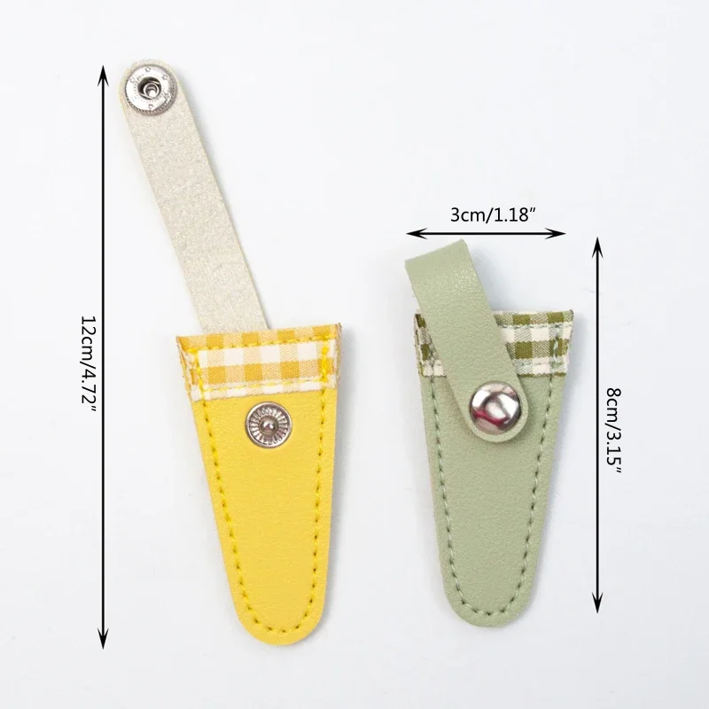 Colorful Vintage Embroidery Scissors Storage Case Scissors Protective Case Small Pointed Scissors Protective Case Storage Bag
