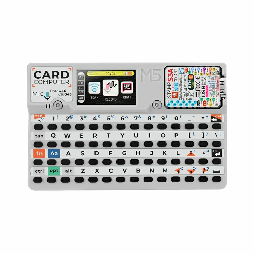 M5Stack Cardputer v1.1 Portable Computer M5StampS3A Development Board 56 Keys Keyboard For Efficient Display and Operation