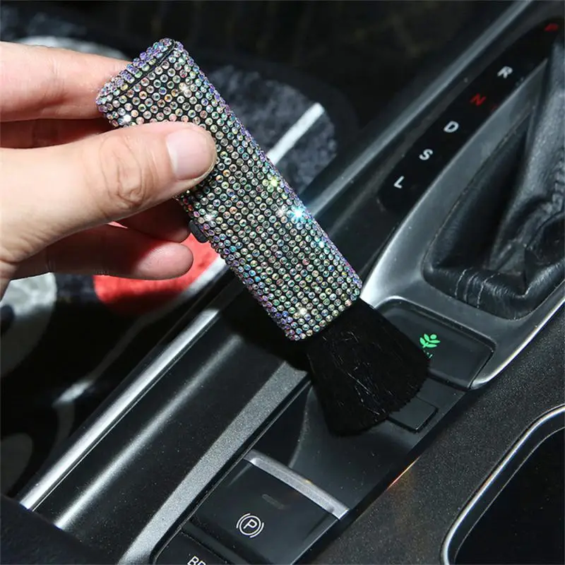 Desktop Brush With Synthetic Bristles Multi-function Durable Dustproof Brush Manual Brush For Gap Dust Removal Car Wash Brush