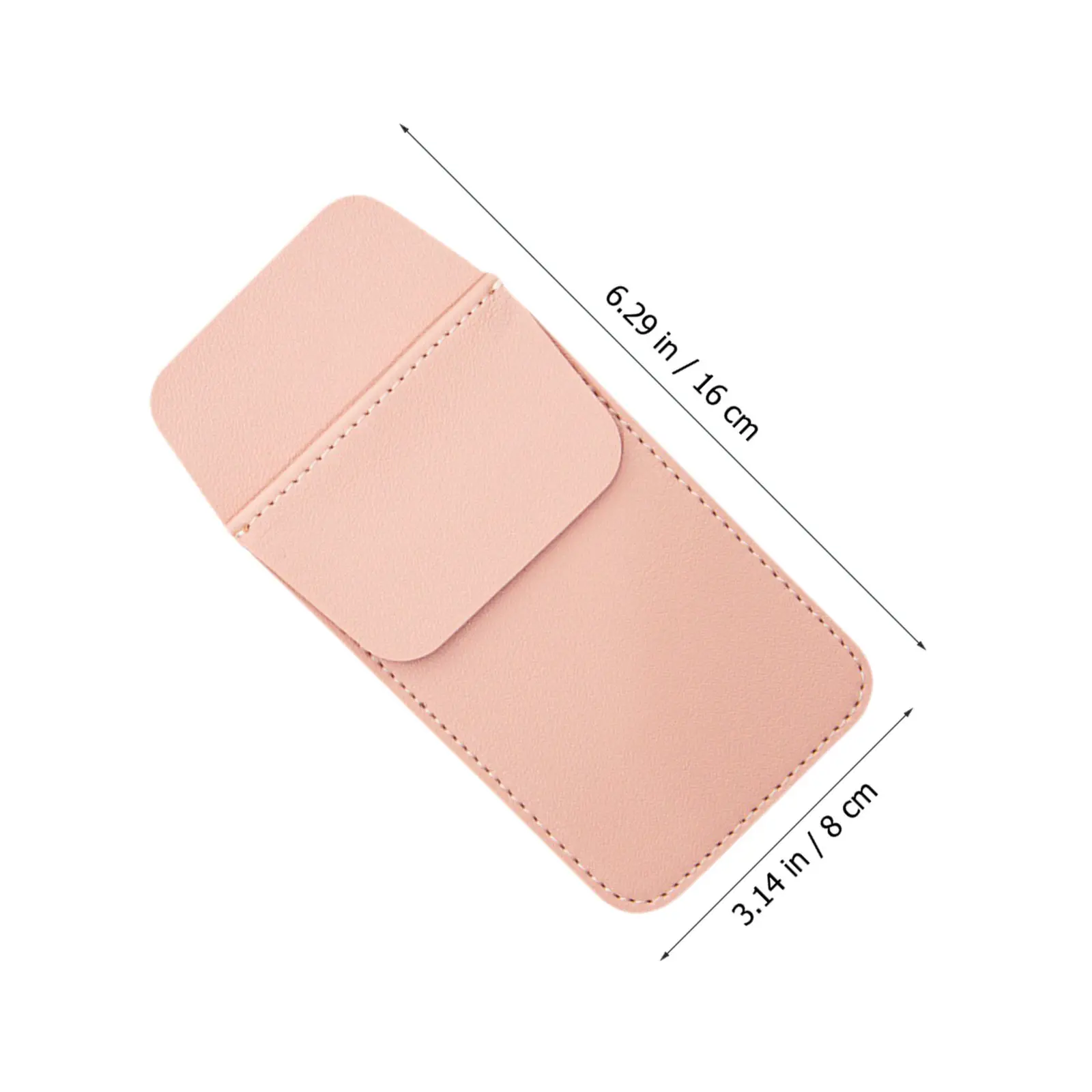 Pocket Protector Made of PU Small Size Pen Organizer Nurse Pencil Pouch for Lab Coat Shirt Pocket Clips