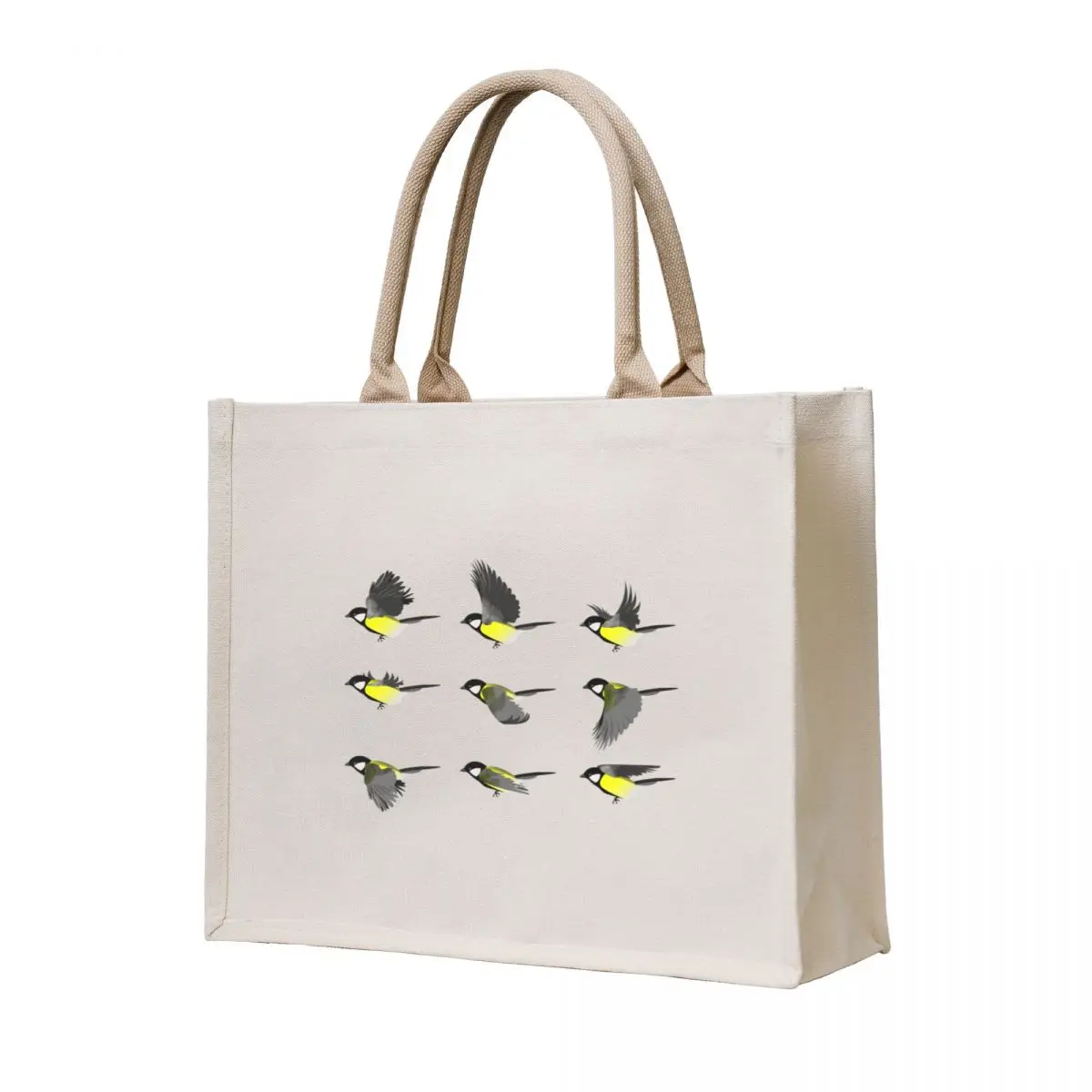 

Great tit in flight Tote Bag Eco bag large size bags shopper bags Canvas bag