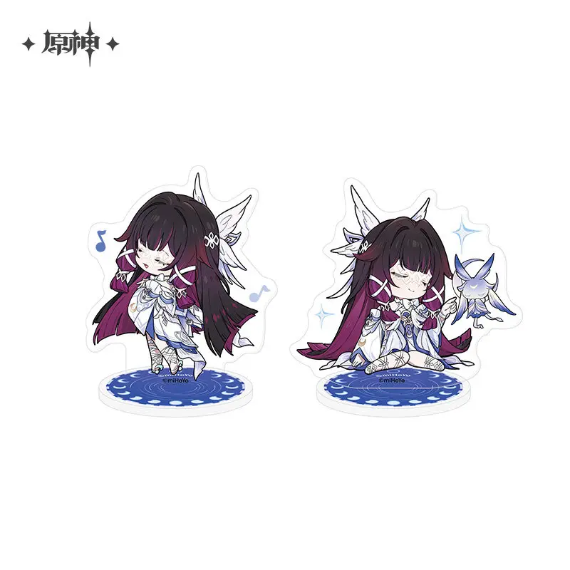 

Pre-sale Genshin Impact Moon Maiden Columbina Badges Acrylic Figure Standee Quicksand Desktop Ornaments Cosplay Accessories