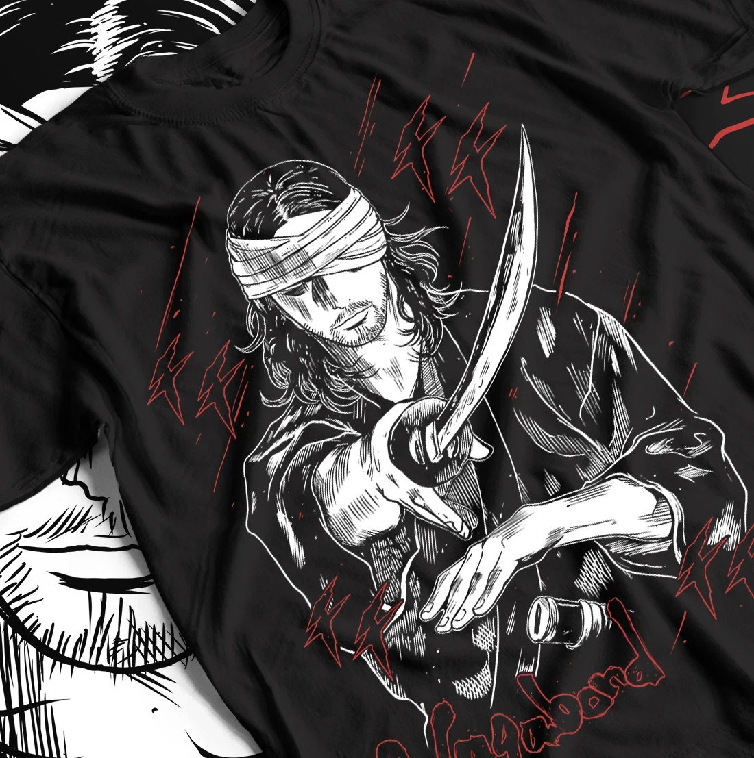 

Homeless T-shirt Miyamoto Musashi Matahachi Honiden Retro Anime Shirt for Men Women Summer Cotton Comfortable Loose Fashion Top