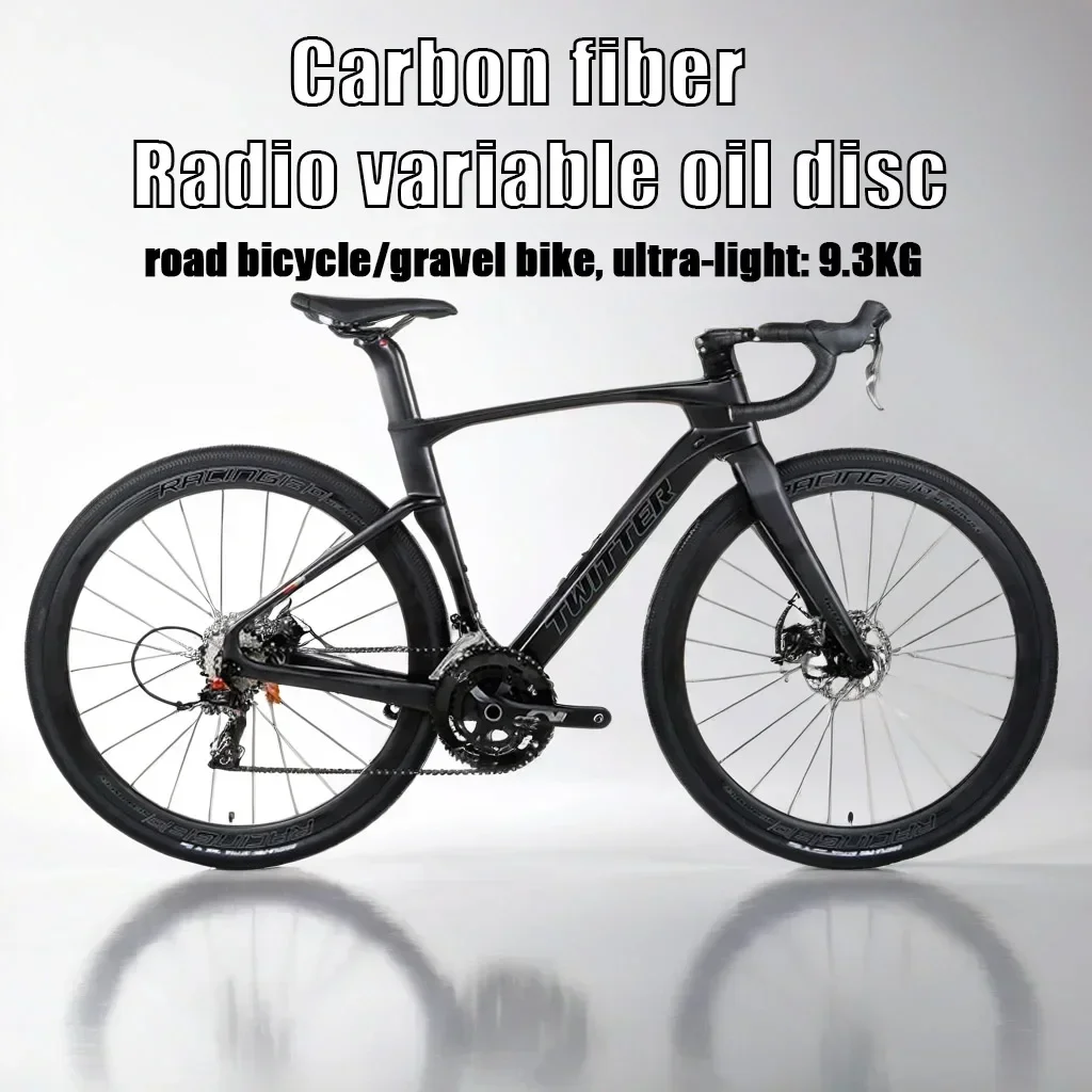 Carbon Fiber Road Bike ETap 12 Speed Gravel Bicycle With Radio Hydraulic Disc Brakes Transmission SRAM RIV Road Racing Bicicleta