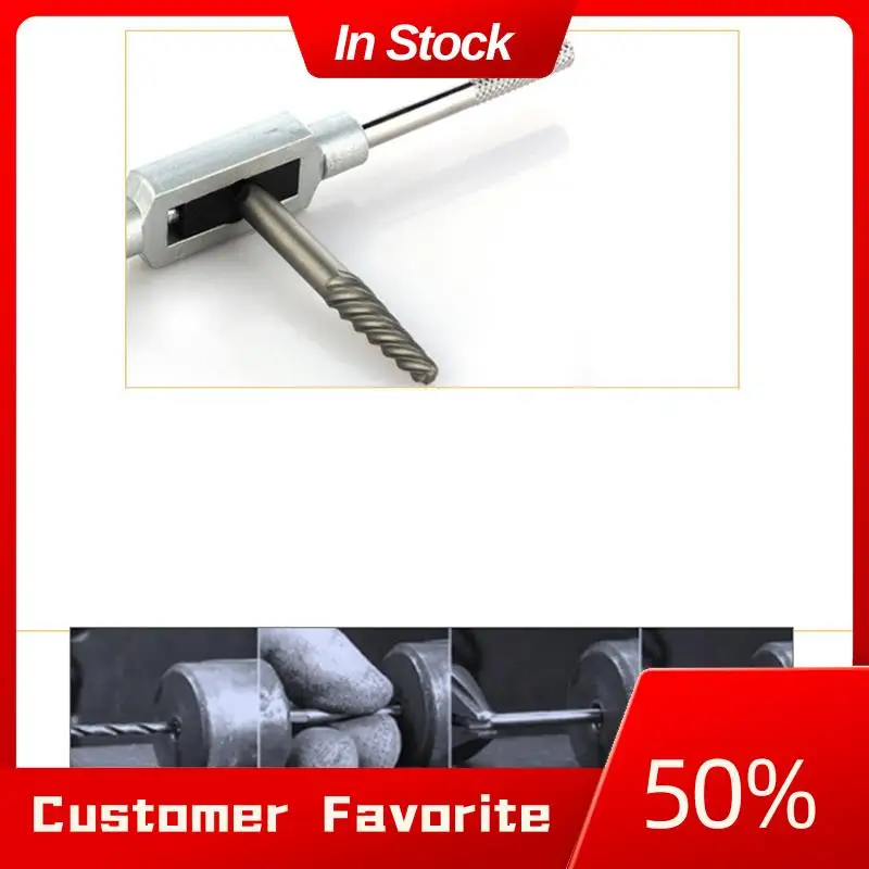AT03 Top 11Pcs Damaged Screw Extractor Set Remove Stripped Or Broken Screws Bolt Fastener Easy Out With Right Handed Boring Dril