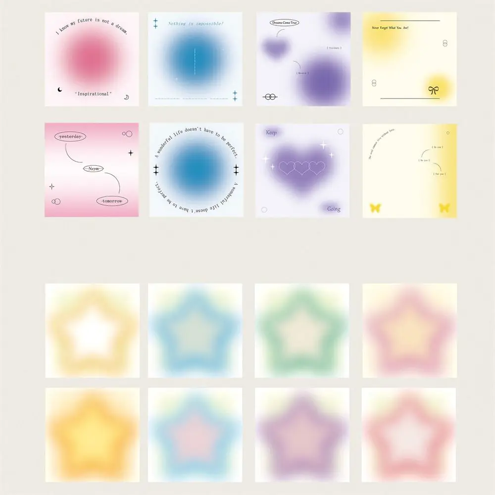 Notepad Large Capacity Memo Pad Hand Account Decorative Message Notes Tearable Scrapbooking Check List School Supplies