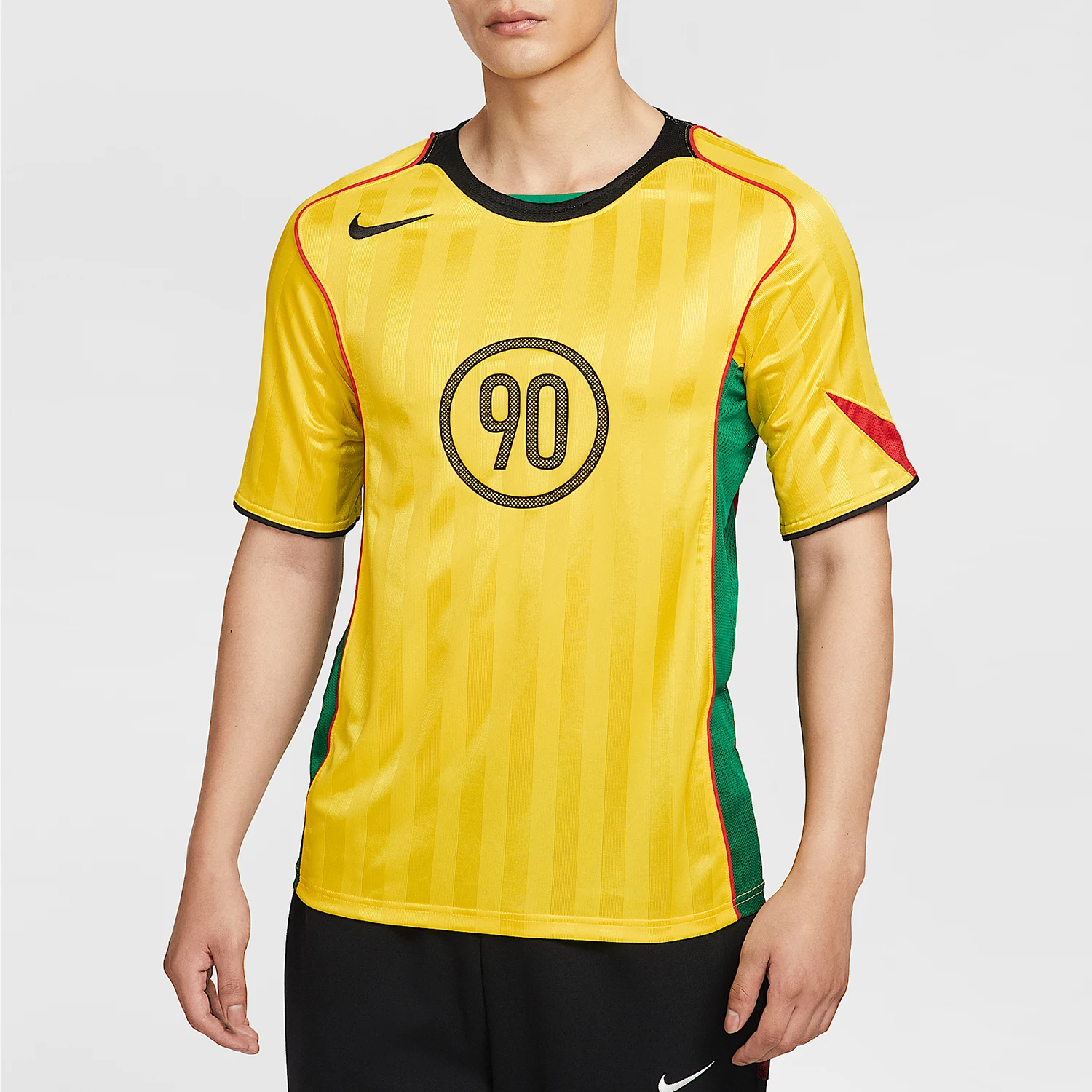 Nike Authentic Total 90 Men's Mesh Splicing Breathable Football Short Sleeve IB4219-719