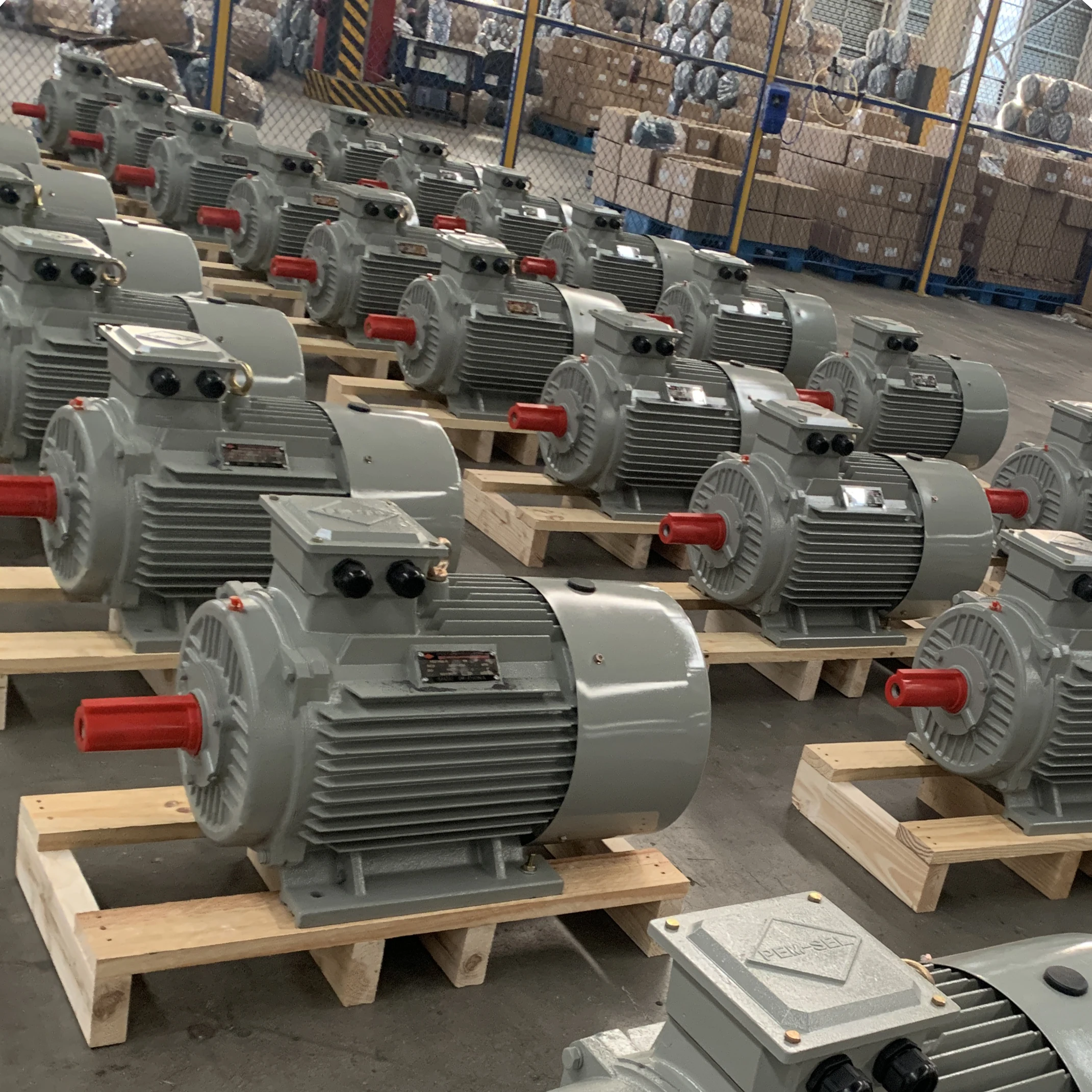 YE4-225M-4 45kw 60hp 220v ثلاث مراحل محرك تيار متردد غير متزامن 45000 واط 50 هرتز تردد المحرك الكهربائي