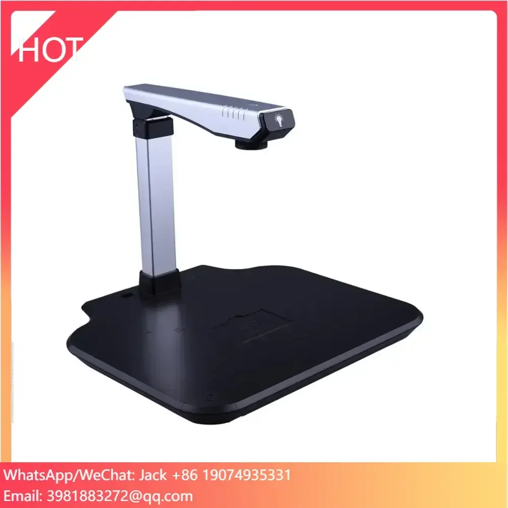 

Programmable Image Acquisition Portable Document Scanner with Fingerprint Reader