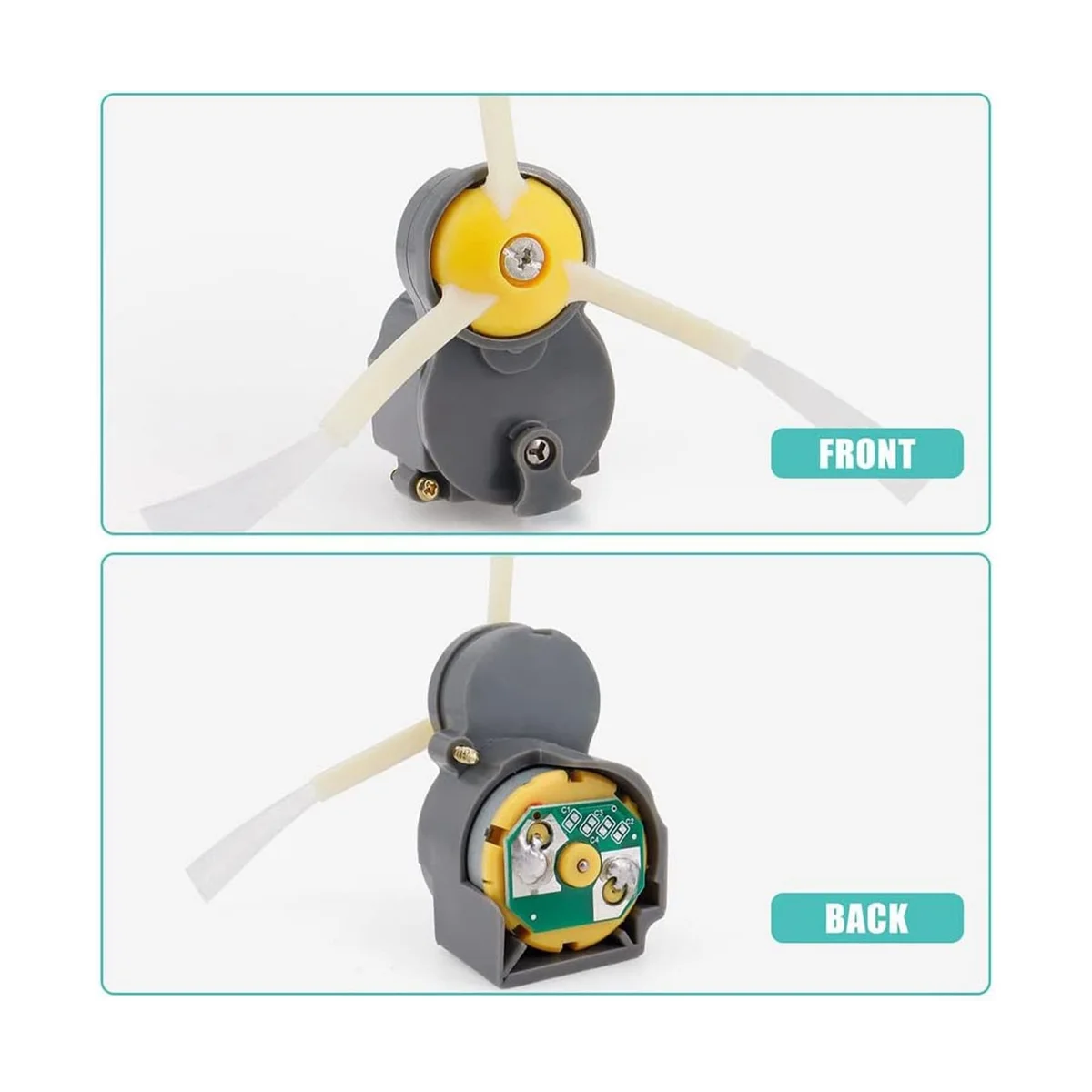 وحدة محرك الفرشاة الجانبية مناسبة لقطع غيار المكنسة الكهربائية الروبوتية من سلسلة 600 700 800 900