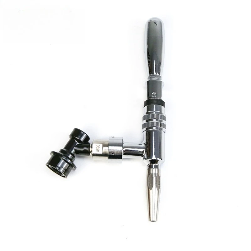 304 Stainless Steel Nitrogen Coffee Tap Homebrew Beer Dispensing Spout Draft Beverage Faucet Replacement Accessory