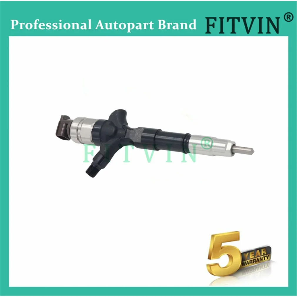 New 295050-0210 23670-30410 Injector For Toyota Hiace D-4D Euro 4 IVM 6540 TRH2 KDH2 IMV2KD-FTV Engines Fuel