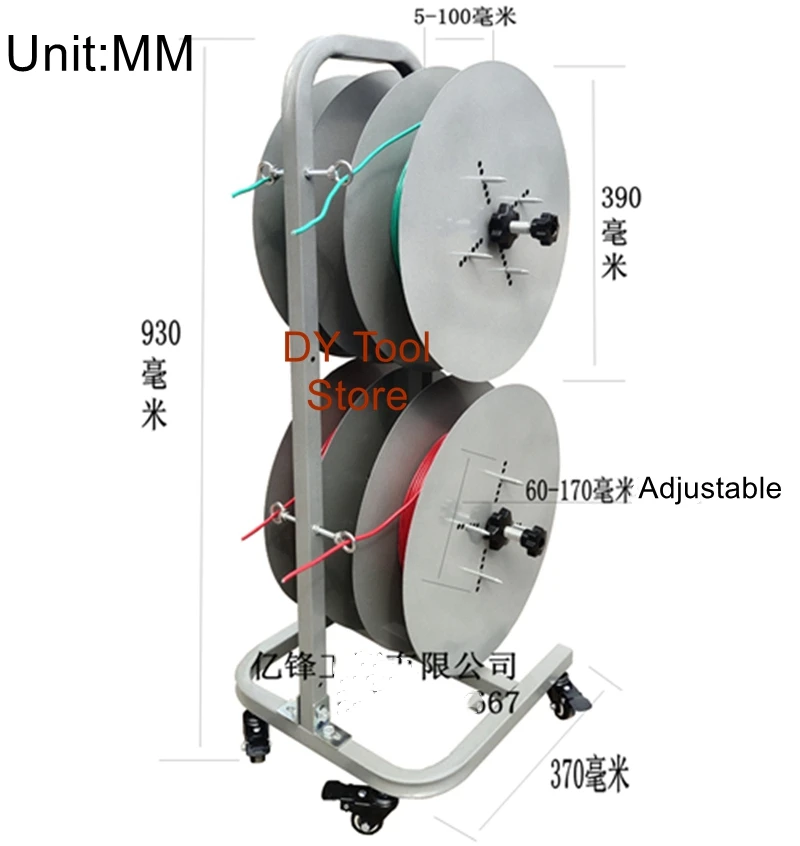 

Vertical automatic wire threading machine Wire pay-off tray pay-off electrical wiring device Wire stripping machine