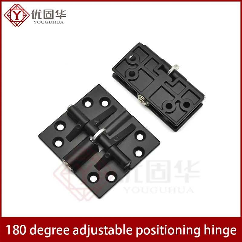 

180 Degree Positioning Folding Hinges Flap Door Limit Hinges Furniture Folding Door Flat Hinges Zinc Alloy Hardware