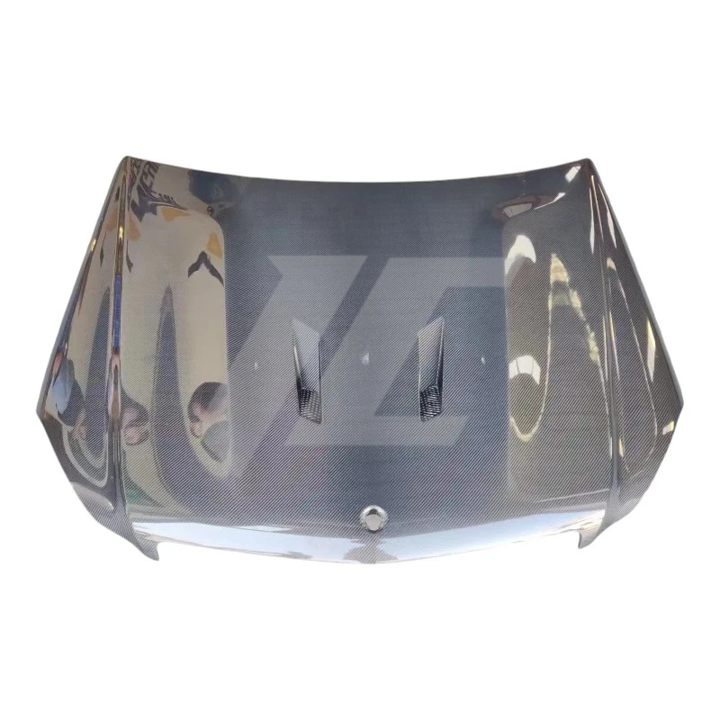 

New Carbon Fiber Vented Bonnet Hood with Screws Fit for 2007 Cars
