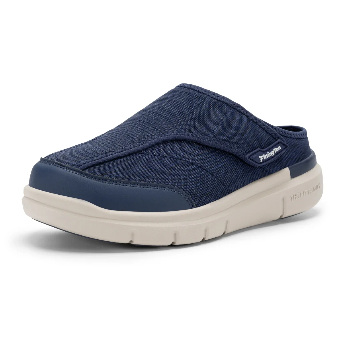 Fitington Weite Hausschuhe für Herren, Slip-On Mules Clogs für geschwollene Füße, verstellbar, für den Innenbereich, leichte Laufschuhe – Detail 1