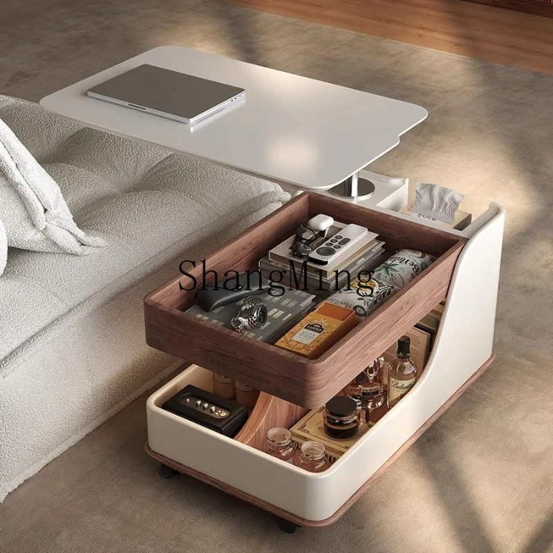 

SM movable lifting folding mobile coffee table small apartment living room home sofa side several multi-function