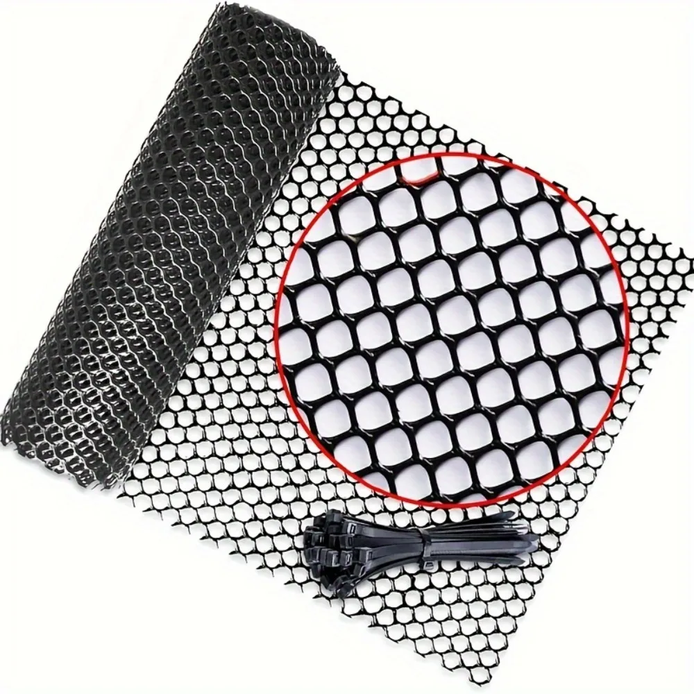 Durable Plastic Chicken Cage Mesh Fence, Perfect for Poultry, Animal Barriers, Flowers, and Gardening   Garden Fence Panels