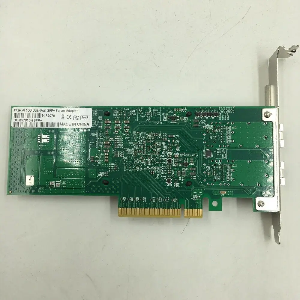 Imagem -05 - Adaptador de Rede Convergente Ethernet Oem Novo Porta Dupla Sfp Mais Pcie x8 Bcm57810s 10gb