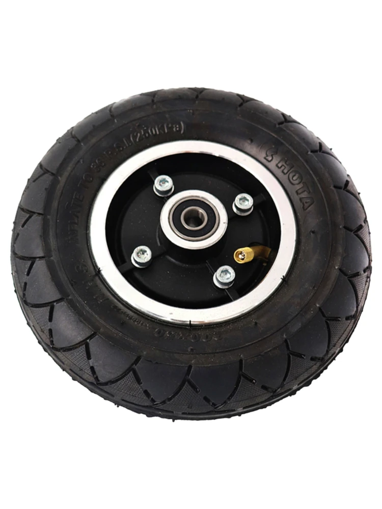 8 Inch Wheel With Drum Brake 8" Pneumatic Expansion Electric Scooter Aluminium 200x50