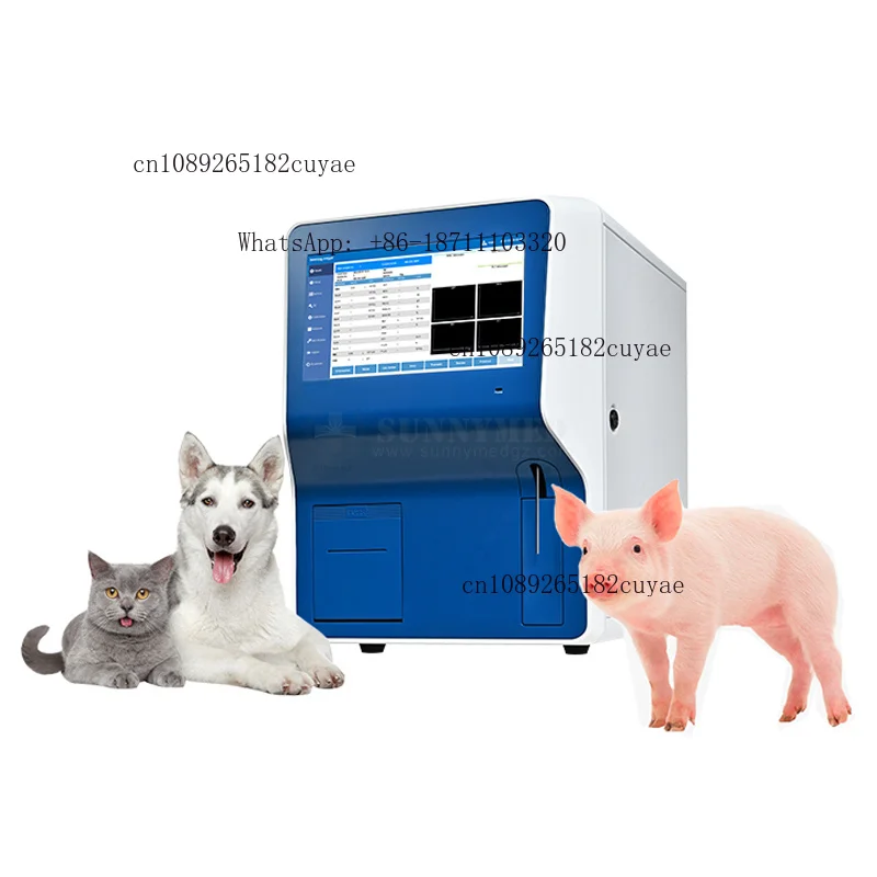 SY-B500_Vet Cell Counter Blood Analysis Analizador De Hematologia Cbc Blood test Machine Auto 5 Part Hematology Analyzer