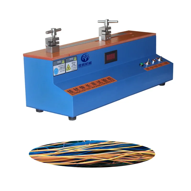 Elongation Test Machine For Wire Rod Copper Material Cable And Wire Elongation Tester Wire Testing Machine