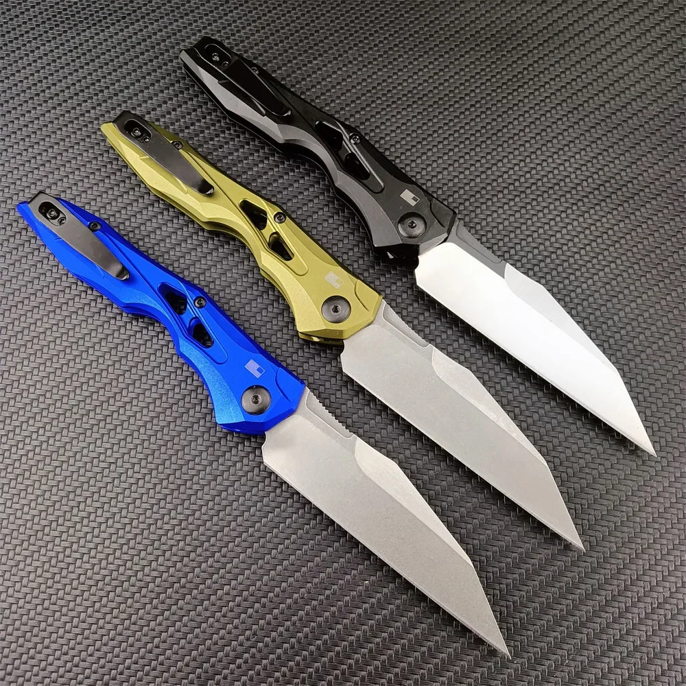 Best-Selling 7650Launch 13  CPM154 Blade  Aluminum Handle  Camping, Hiking, Cutting, Rescue  Outdoor EDC Survival Tool Gift image 2