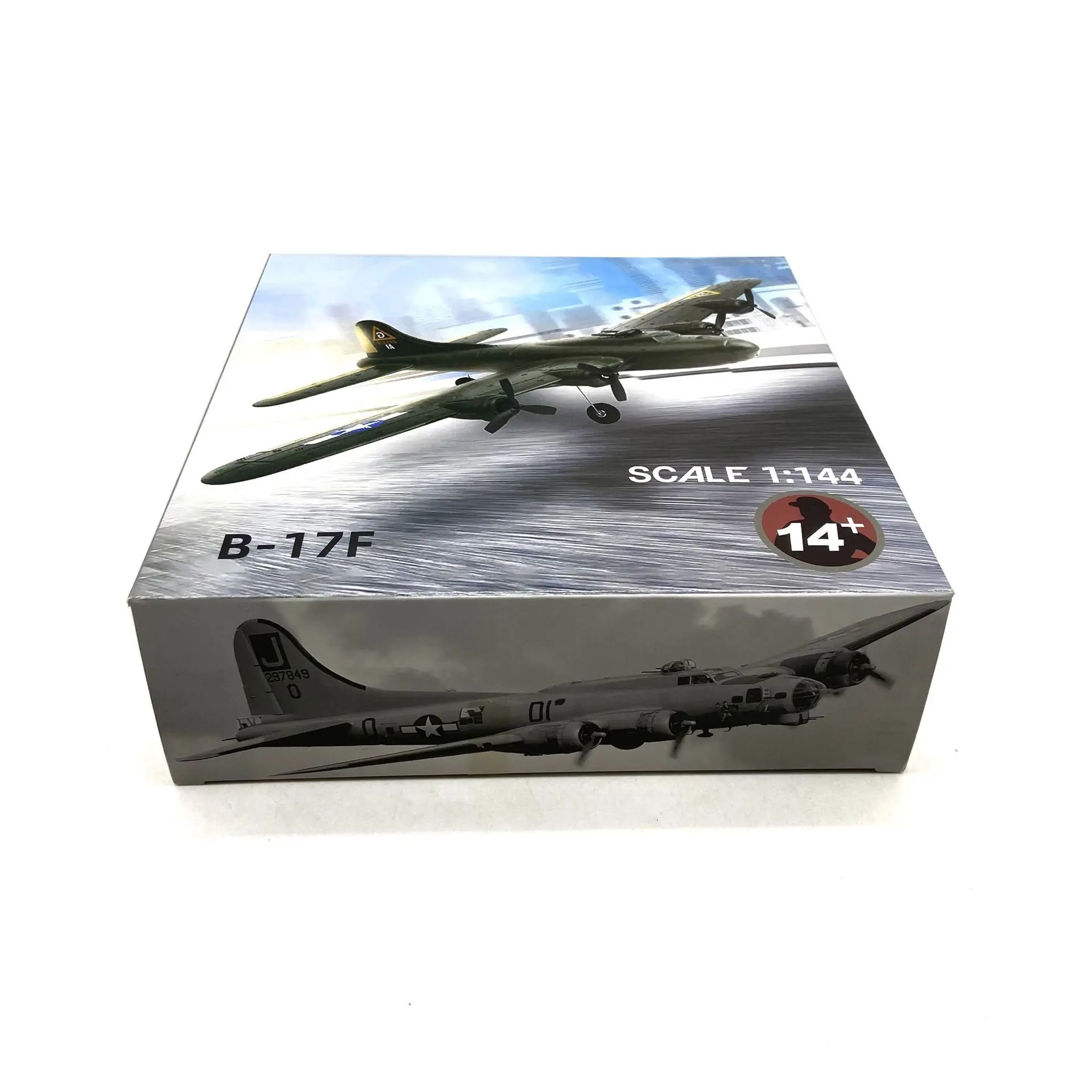 1/144 Scale Metal Alloy Die-Cast WWII Classic Bomber B17 Aircraft B-17 Model Home Decoration Collectibles Birthday Gift