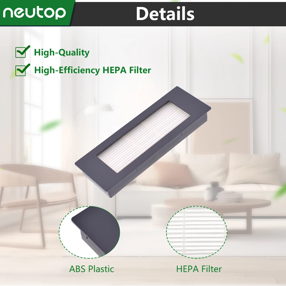 Main Roller Side Brush Filtros Mop, Peças de aspirador, Acessórios de substituição, Compatível com Irobot Roomba Combo 113, R113840