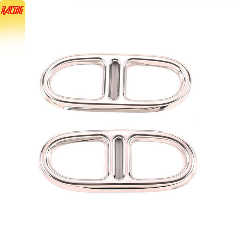 

Fit For Mercedes-Benz 1 Pair Exhaust Tips Covers Car Accsesories For Auto Modified Muffler Pipe Decoration Exhausts Tail Parts