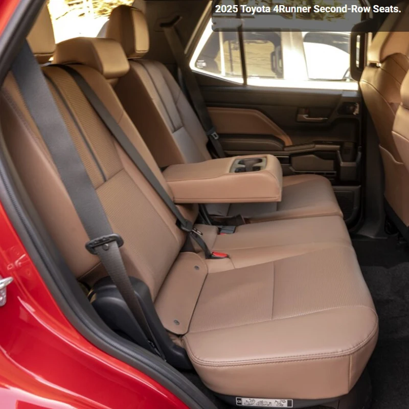 Für 2025 Toyota 4Runner Maßgefertigte Auto-Zubehörteile Sitzbezüge Wasserdicht Kunstleder 2 Reihen 5-Sitzer Modell Vollständig Bedeckt – Detail 6
