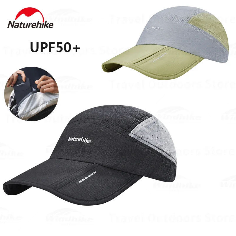 

Naturehike Lightweight Folding Duck Tongue Cap Waterproof Summer Outdoor Sunscreen Breathable Quick-Drying Mountaineering Hat