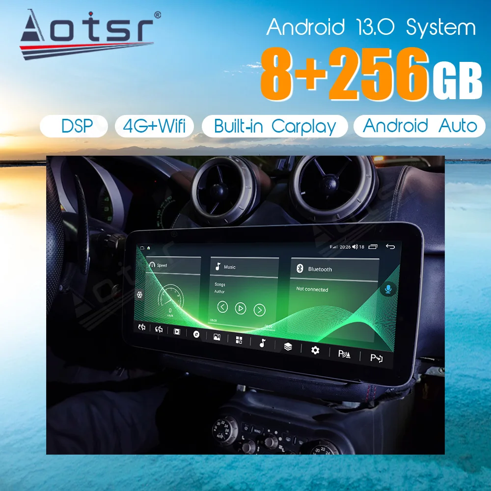 

12.3 Inch Android Car Radio For Ferrari California Navigation GPS Original Car Functions Auto Accessoires WIFI Carplay