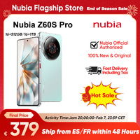 ZTE Nubia Z60S Pro 5G Smartphone Snapdragon 8 Gen 2 6.78 120Hz OLED Screen 80W Fast Charging 50MP Camera Android 14 Google Play Global Version