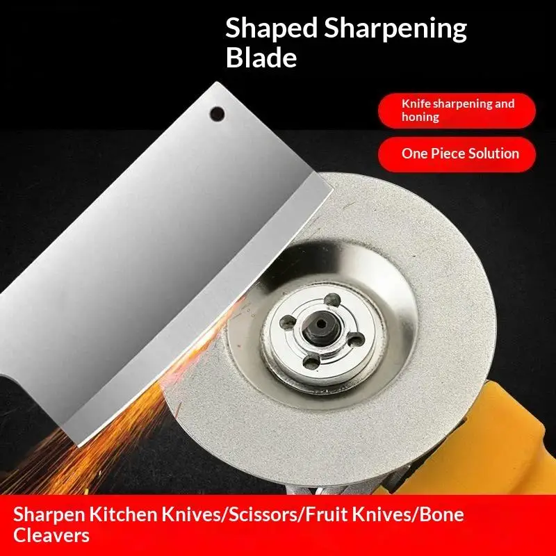 1 PCS Wearproof Abrasive Disc Durable Long Lifespan Grinding Accessory For Kitchen Knives Scissors Sharpening
