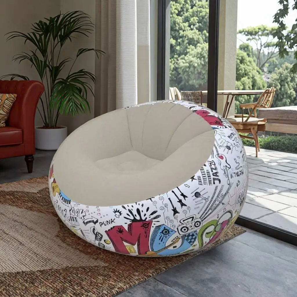 1PC Thickened Inflatable Lazy Sofa Lounge Chair – Perfect for Outdoor Courtyards & Indoor Leisure image 2