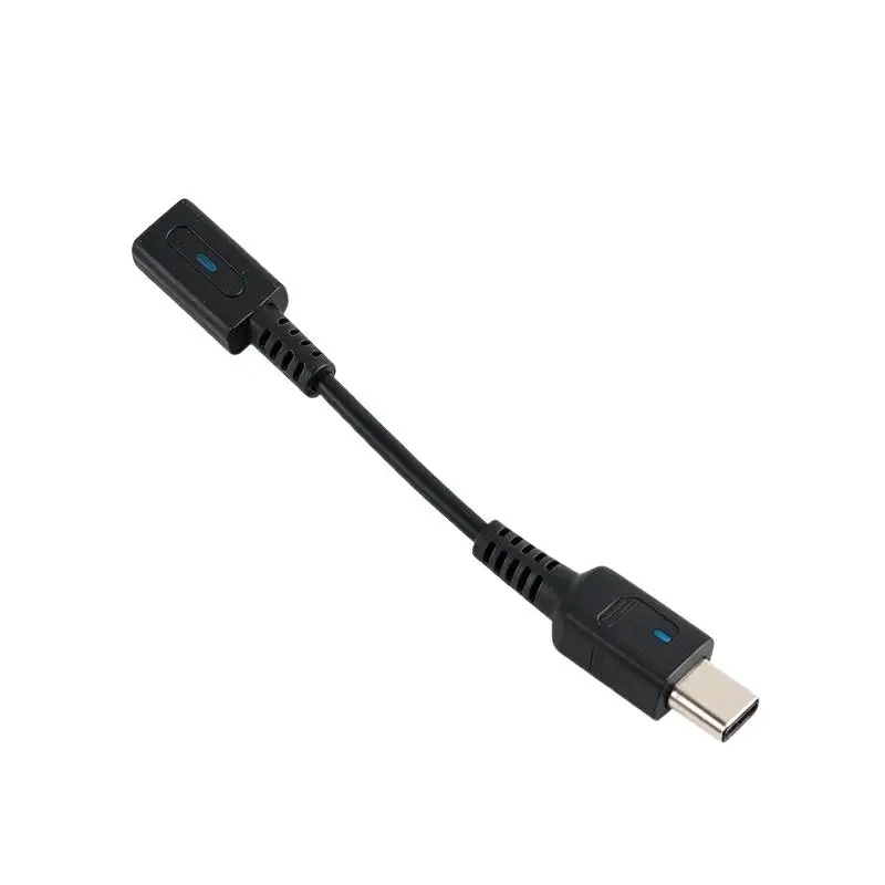 PD USB C to DC 5.5x2.1mm Power Cable Center Negative Durable Nylon Braided Cord for Retro Game Consoles