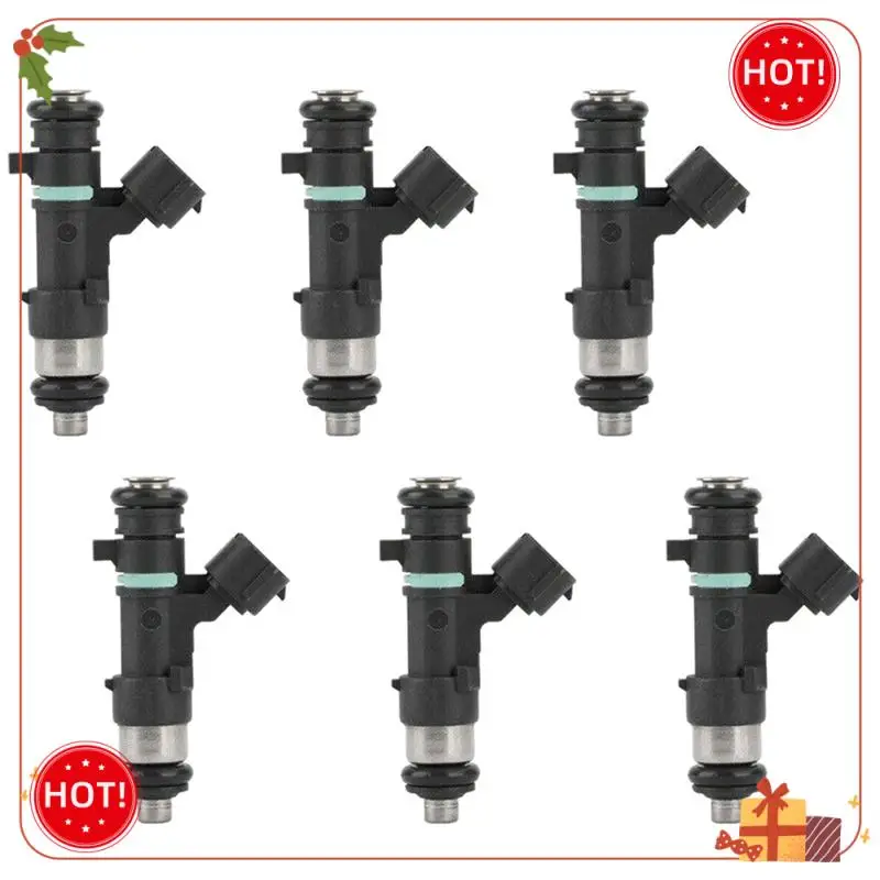 

Durable-6PCS Fuel Injectors For Infiniti QX56 Nissan Frontier Xterra 4.0L Spare Parts 0280158007 16600-7S000