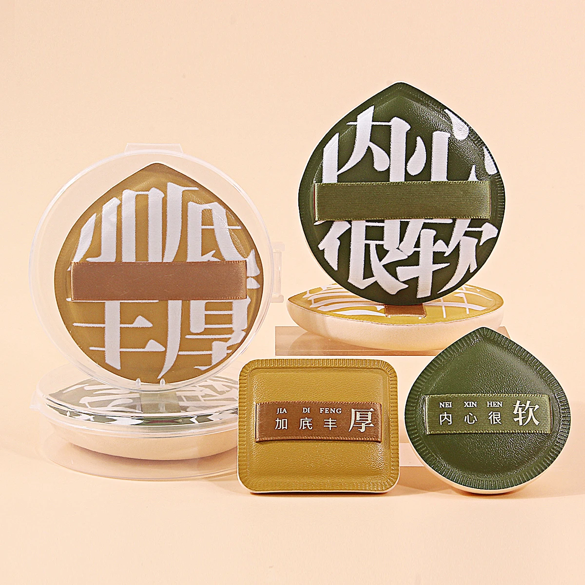 1 قطعة-سوبر سميكة مستحضرات التجميل نفخة كبيرة الحجم المخفي إسفنجة أساس وسائد الرطب الجاف استخدام الوجه الجمال ماكياج نفث أدوات