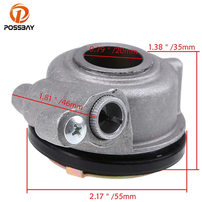 POSSBAY 20mm Motorcycle Speedometer Drive Gear Box Motorbike Accessories for Honda VT400 VLX400 VT600 VLX600 VT750 GL1500 CB400